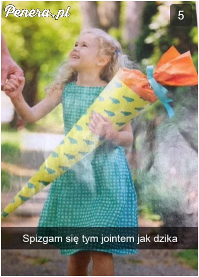 Spizgam się tym jointem jak dzika :D