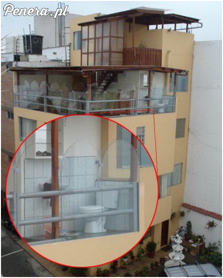 Sracz z widokiem na ogród