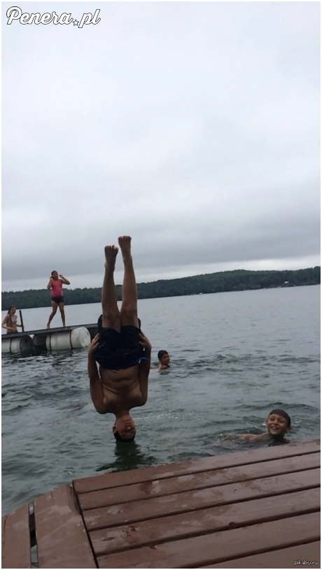 Stanąć głową na wodzie - bezcenne