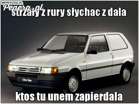 Strzały z rury słychać z dala