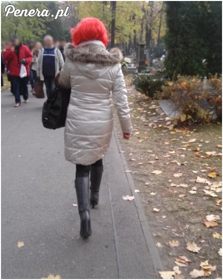 Stylówka na cmentarzu