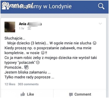 Syn staje się polaczkiem