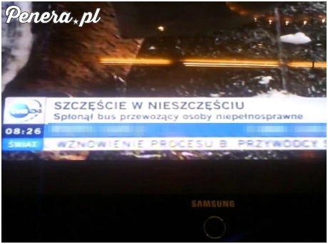 Szczęście w nieszczęściu według TVNu