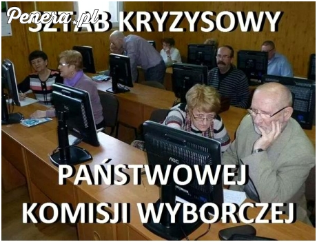 Sztab kryzysowy Państwowej Komisji Wyborczej