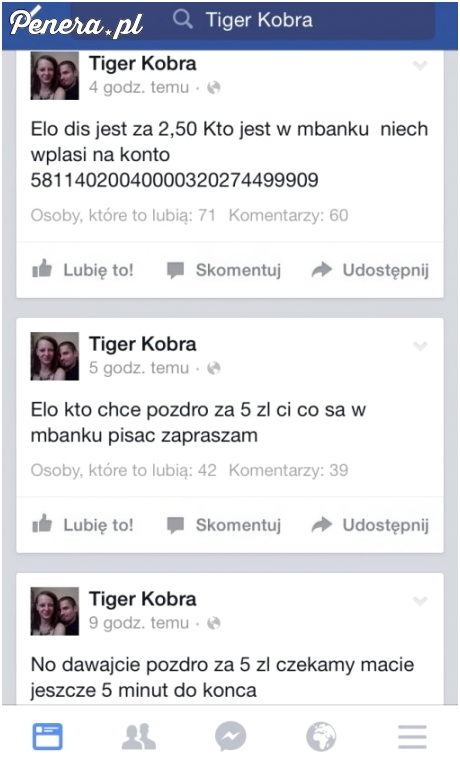Szybka promocja u Tigera i Kobry