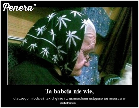 Ta babcia wie