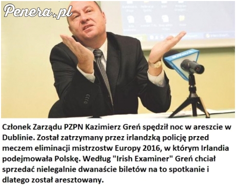 Tak się dorabia w PZPNie - jako konik pod stadionem