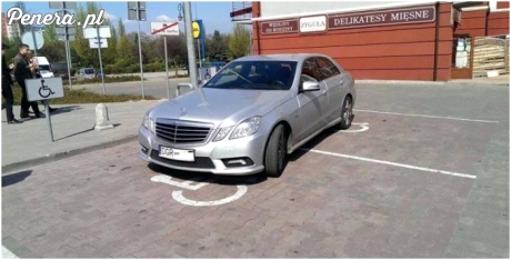 Tak się parkuje mesiem