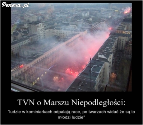 Tak TVN widział Marsz Niepodległości