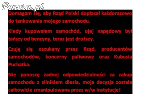 Tak właśnie widzę problem frankowców ;)