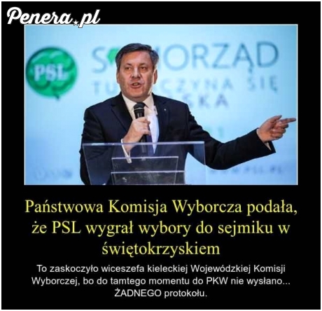 Tak właśnie wyglądają u nas wybory