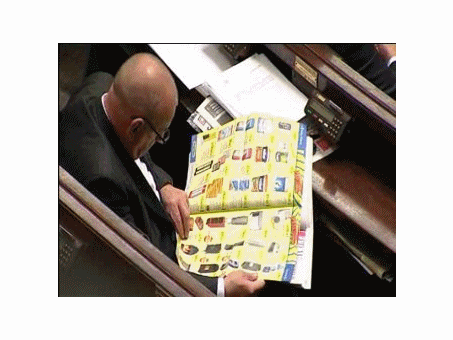 Tak wygląda ciężka praca polityków