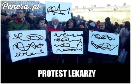 Tak wygląda protest lekarzy
