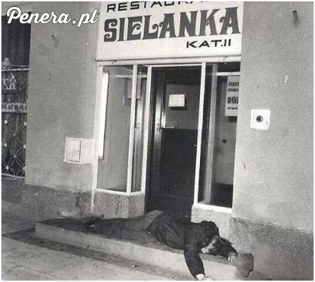 Taka sielanka przed restauracją