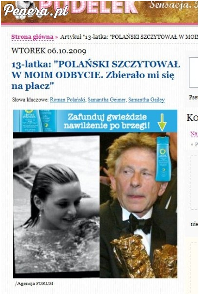 Taka tam reklama dla Polańskiego :D