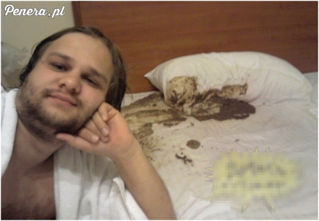 Taki dumny ze swojego imprezowego dzieła