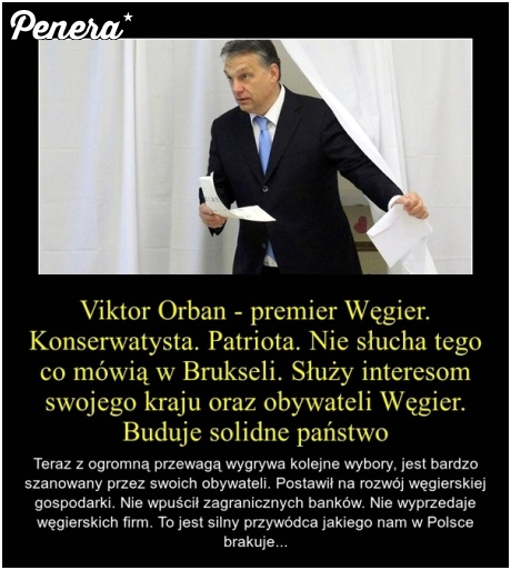 Taki gość potrzebny jest u nas