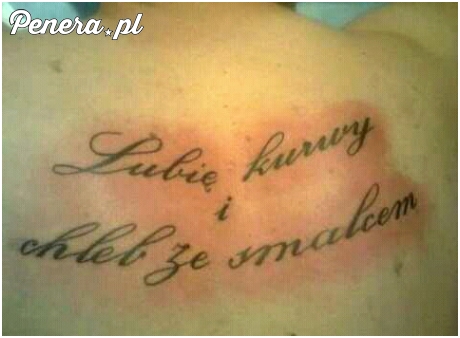Takie coś sobie wytatuować to już przesada