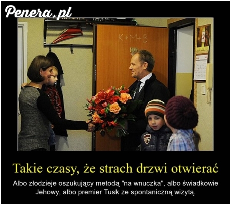 Takie czasy że strach drzwi otwierać