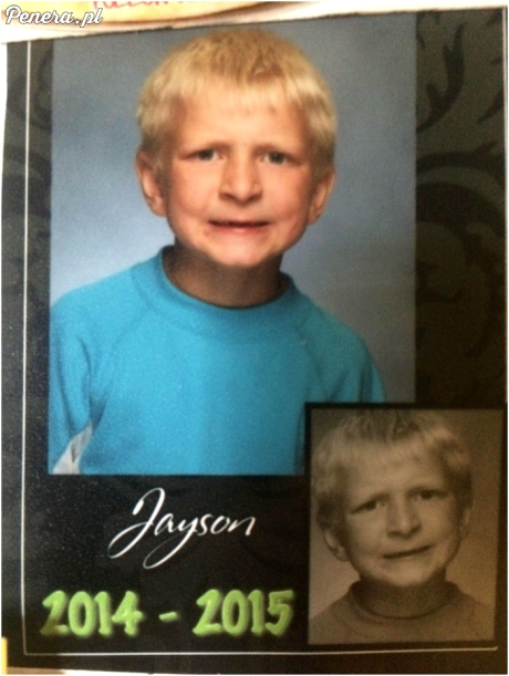 Takiej miny u dzieciaka jeszcze nie widziałem