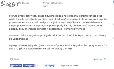 To dopiero atrakcyjna oferta pracy