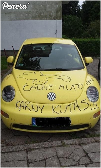 To dopiero karny kut@s za parkowanie