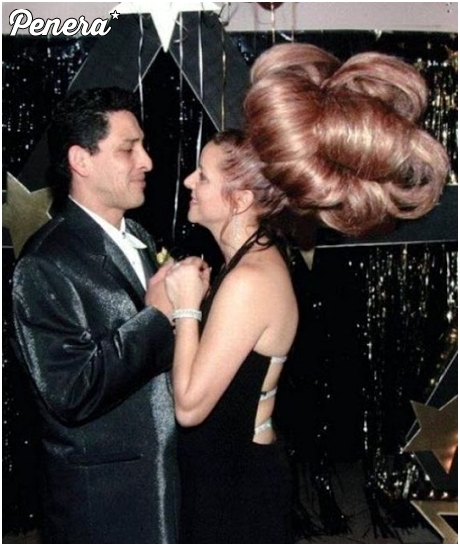 To dopiero ogromna fryzura