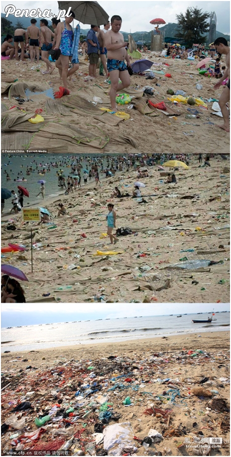 To jest dopiero czysta plaża