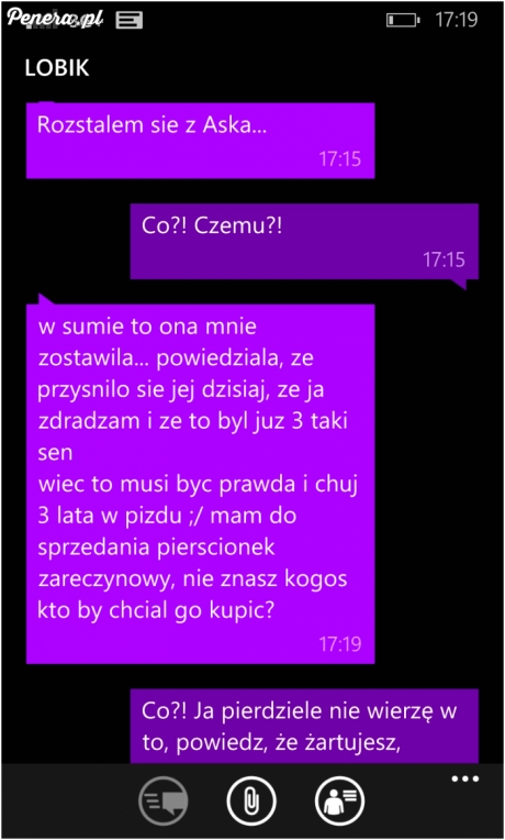 To jest dopiero powód do rozstania