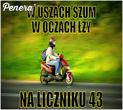 To jest ekstremalna jazda