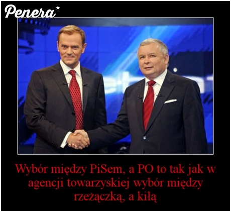 To jest właśnie wybór między PISem a PO