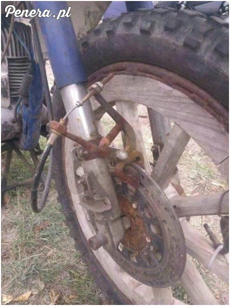 To są dopiero hamulce i felgi :D