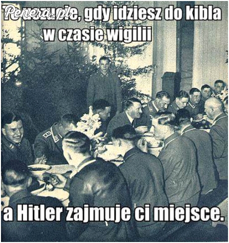 To uczucie gdy idziesz do kibla w czasie wigilii