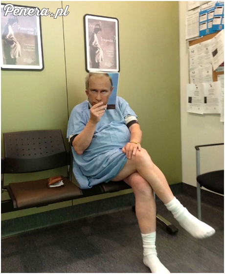 To uczucie kiedy w poczekalni spotykasz Putina