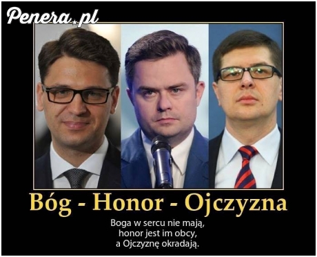 To właśnie dla nich znaczy Bóg Honor Ojczyzna