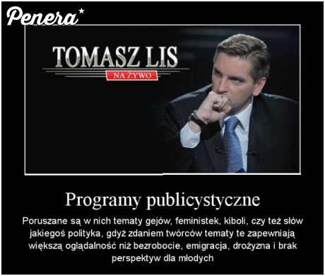 Tomasz Lis i jego ambitne tematy