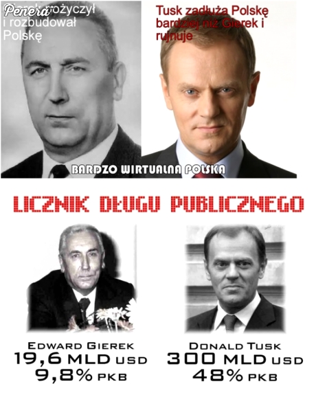 Tusk kontra Gierek