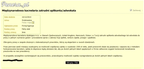 Tutaj się płaci za możliwość pracy