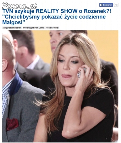 TVN szykuje show o Rozenek