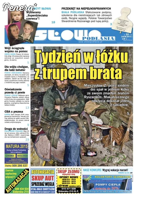 Tydzień w łóżku z trupem brata