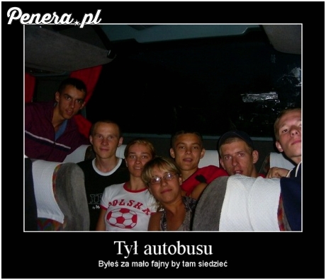 Tył autobusu