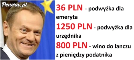 Tym Tusk chce przekupić Polaków