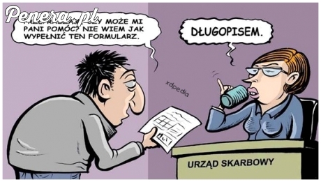 Typowa wizyta w skarbówce