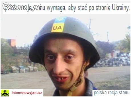 Typowy ukraiński żołnierz