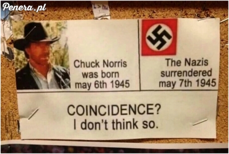 U Chucka nie ma przypadków