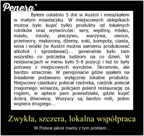 U nas jednak tak się nie da