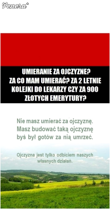 Umierać za ojczyznę