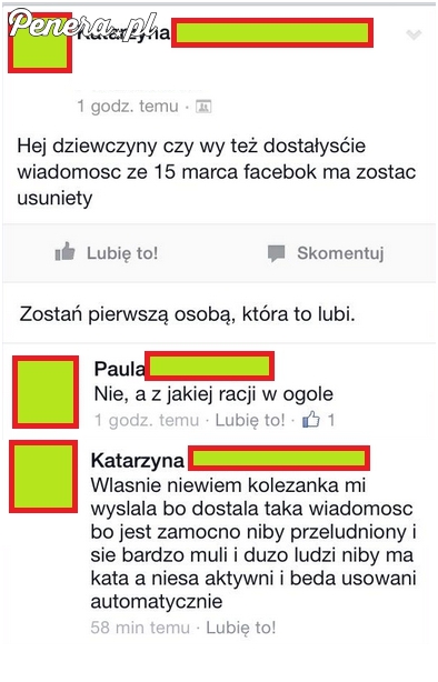 Uwaga fejs będzie skasowany ;)