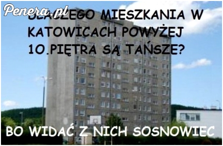 W Katowicach mieszkania powyżej 10 piętra są tańsze