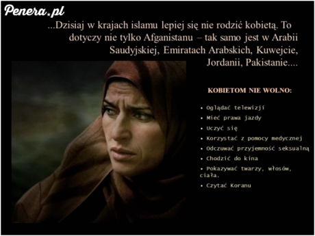 W krajach islamu lepiej nie rodzić się kobietą